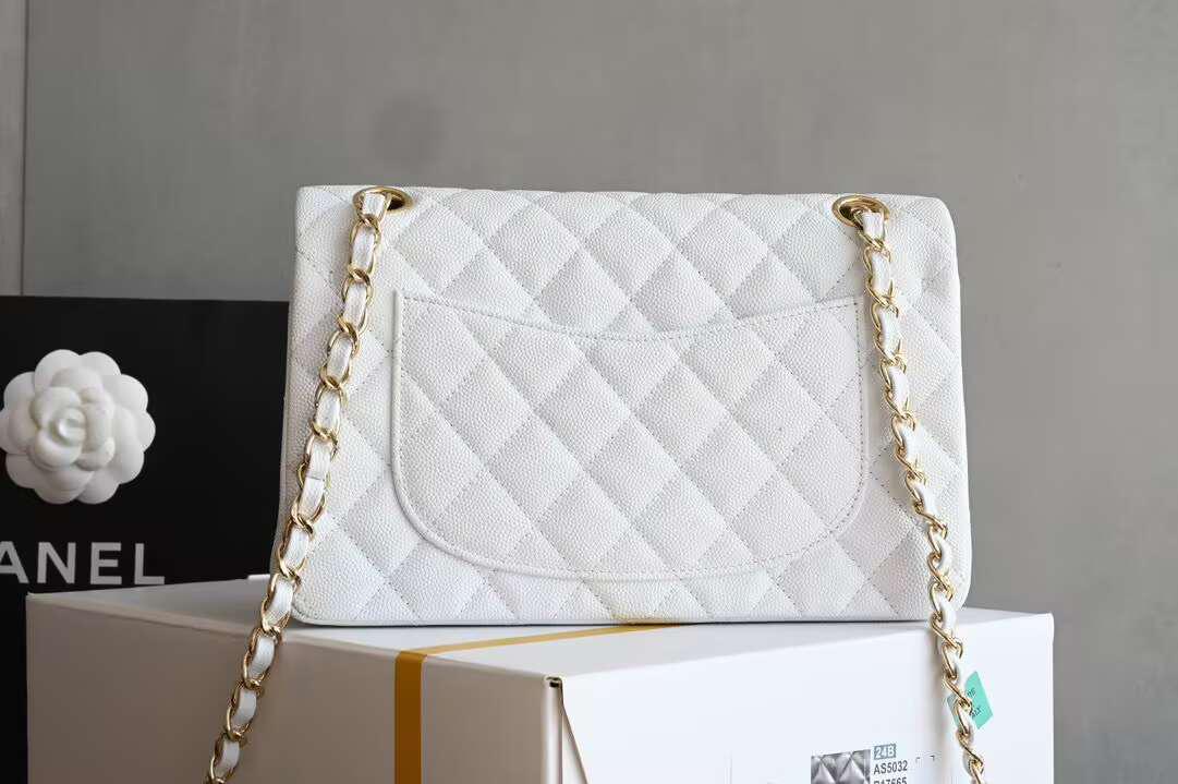 Ch@nel Flap Bag-Caviar-23CM