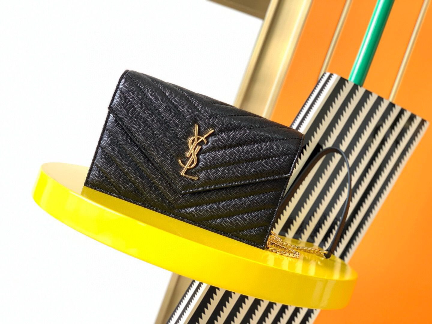 YSL Monogram College Bag-19cm
