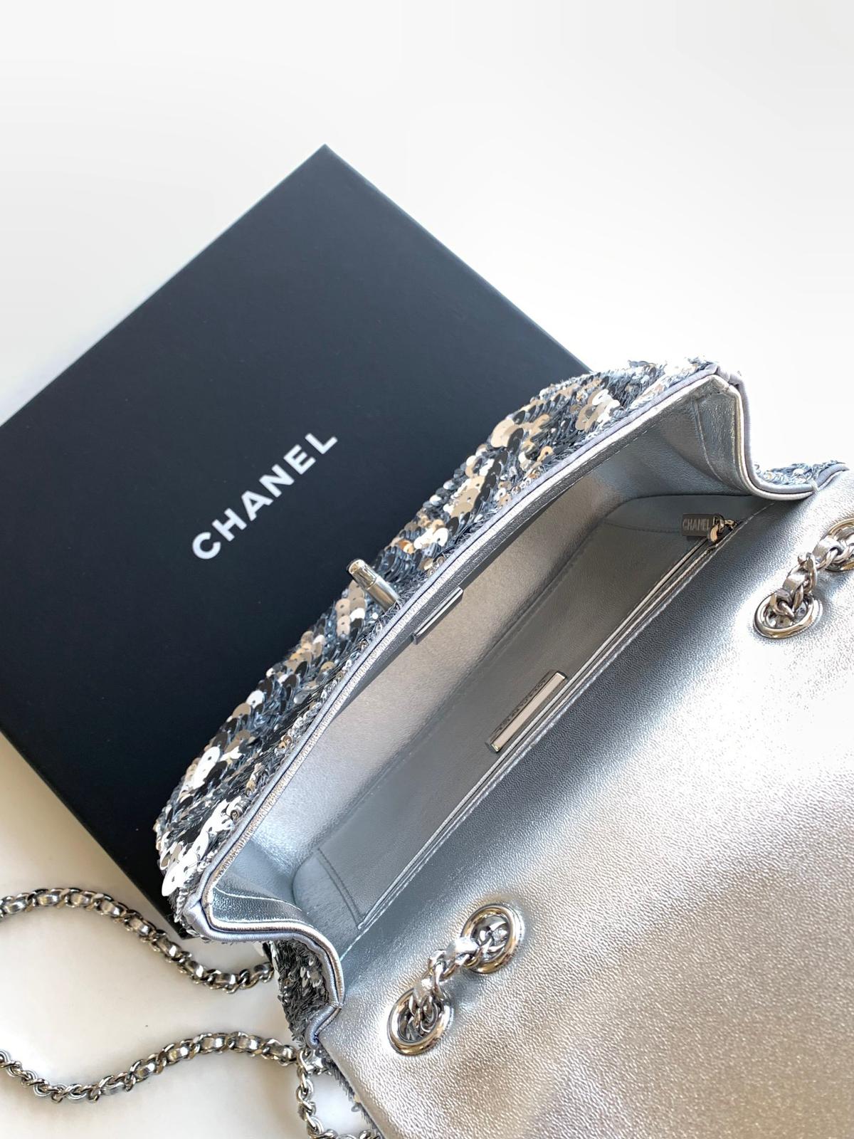 Ch@nel Flap Bag-14*21*8CM