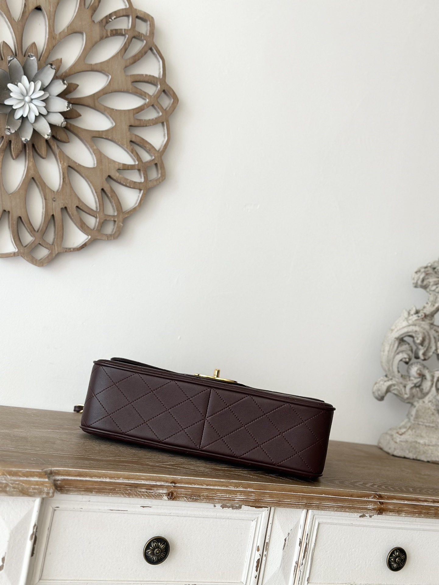 Ch@nel Vintage Flap Bag-30*21*8CM