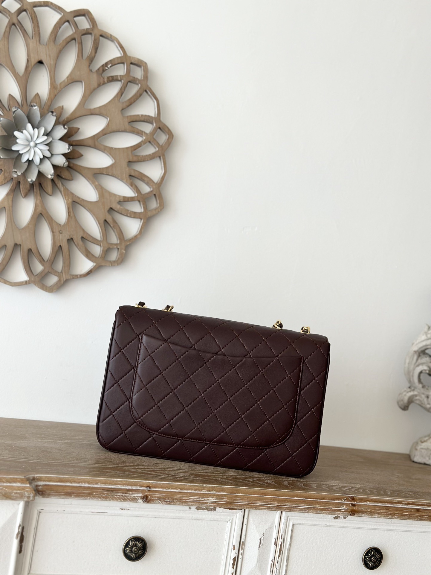 Ch@nel Vintage Flap Bag-30*21*8CM