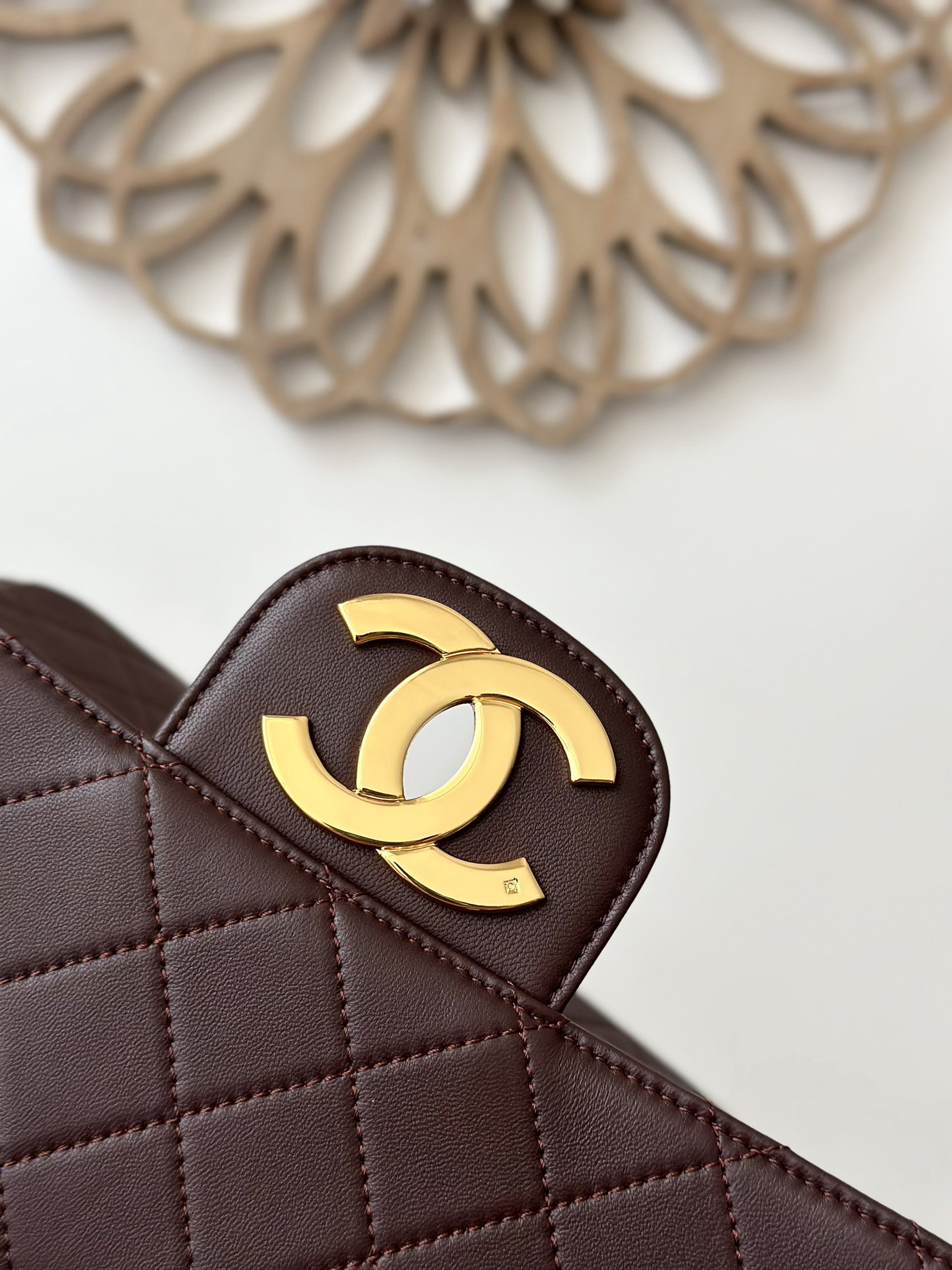 Ch@nel Vintage Flap Bag-30*21*8CM