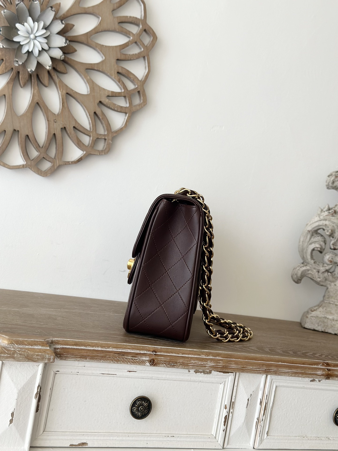 Ch@nel Vintage Flap Bag-30*21*8CM
