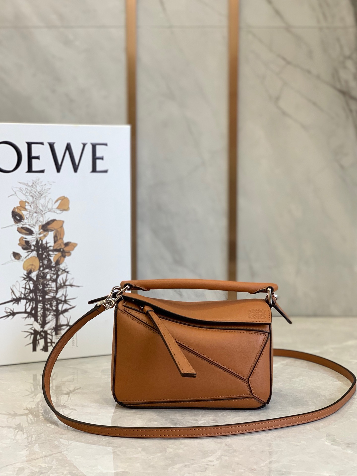 L0ew* puzzle mini bag-18*11*7.5cm