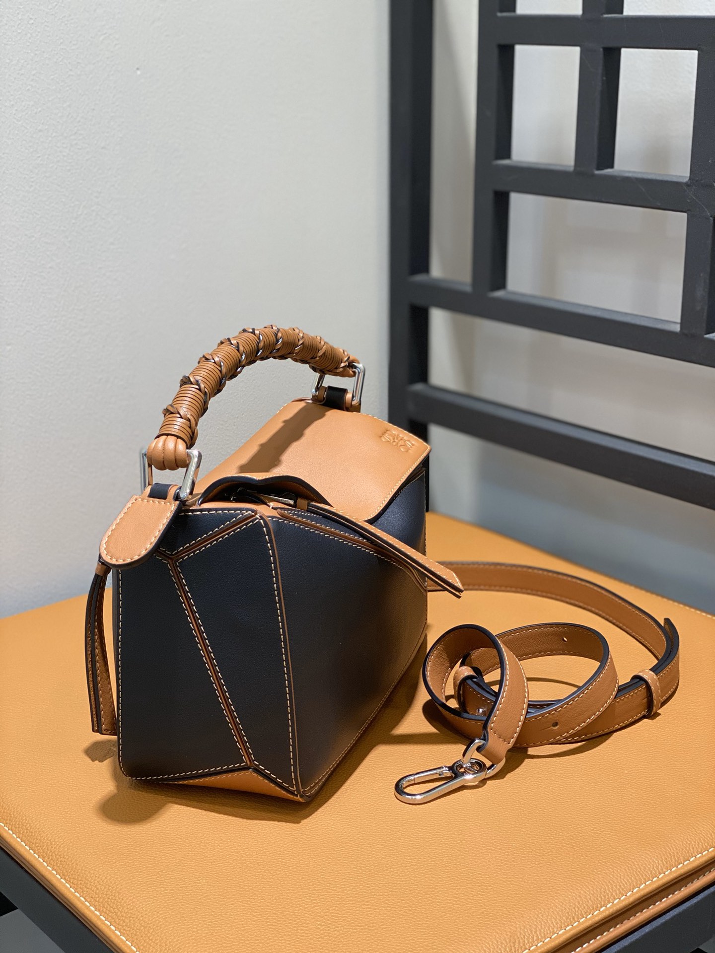 L0ew* puzzle small bag-24*10*14cm