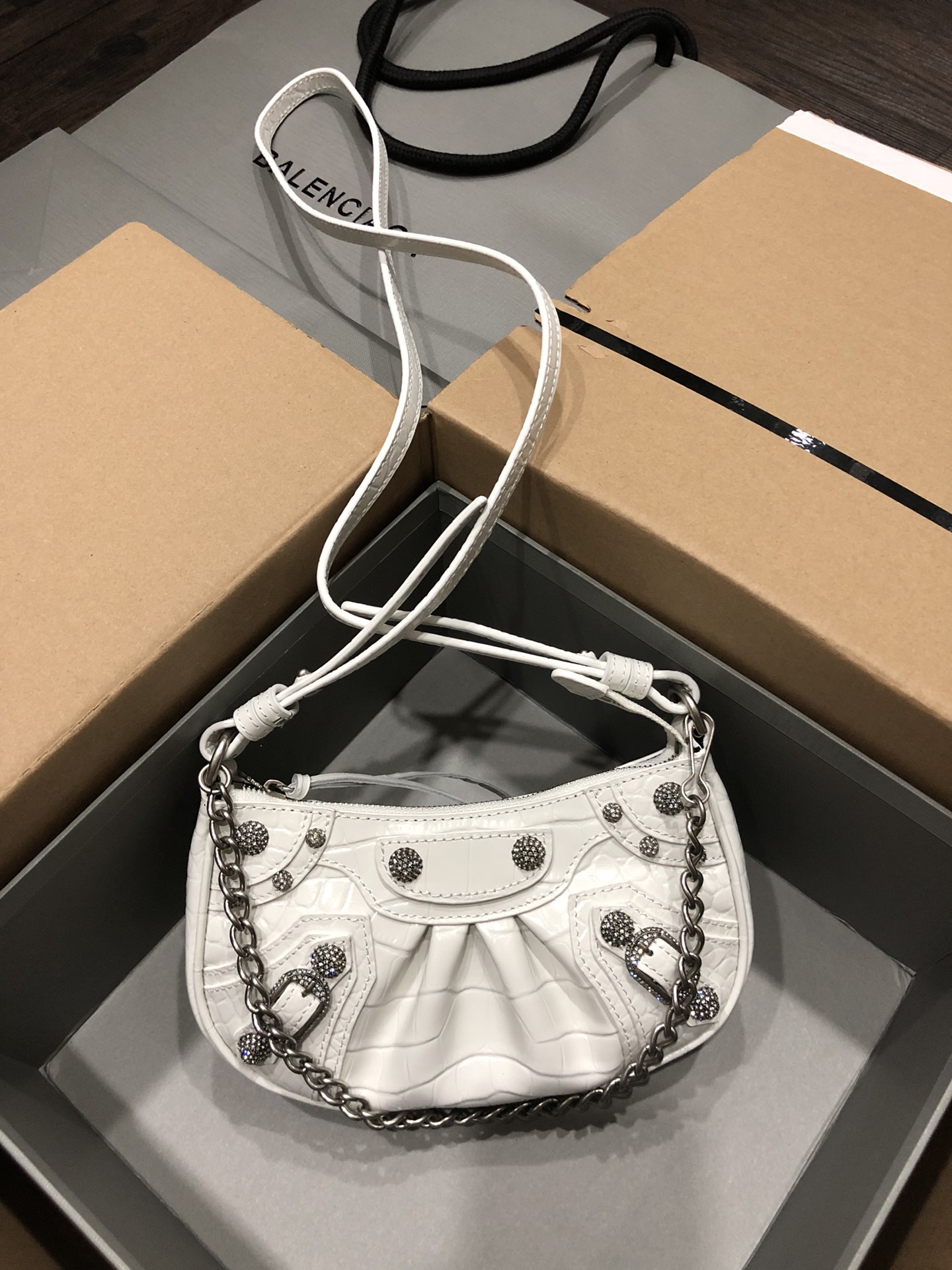 Balenciag Mini Le Cagole Handbags-20*11*4CM