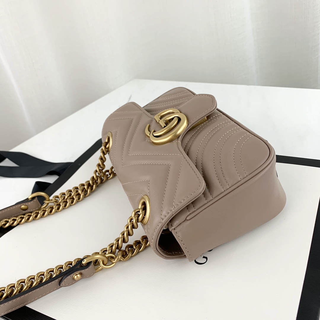 G*u*i marmont bag-14*23*6cm