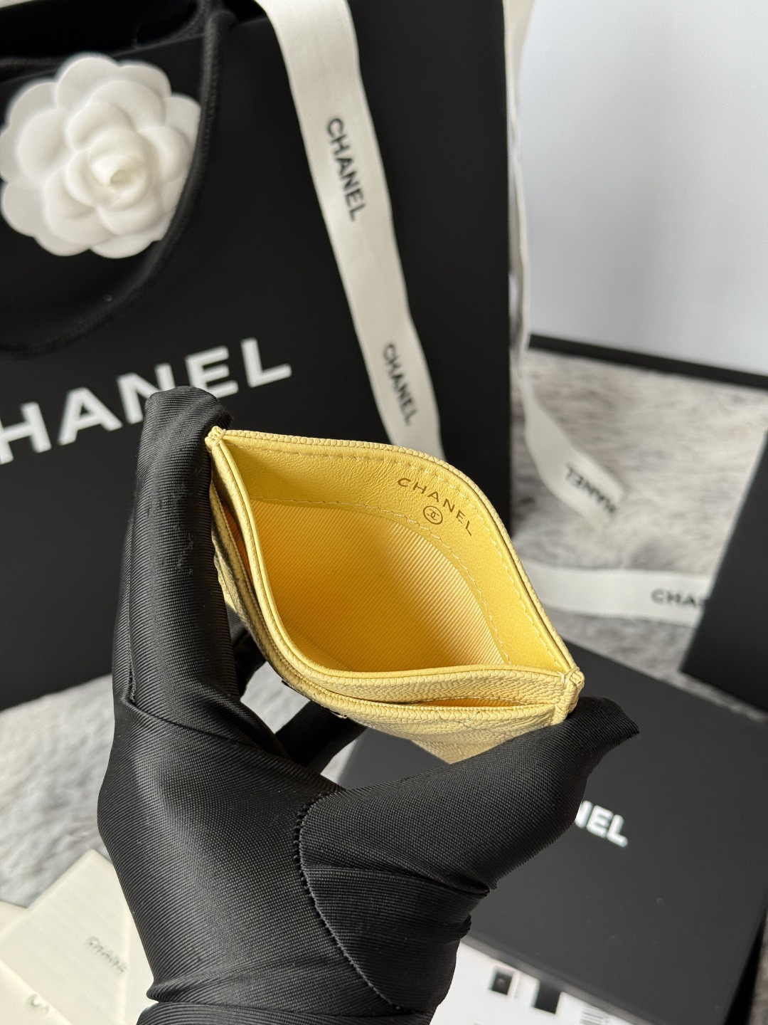 Ch@nel Card Holder-7.5*11.2*0.5CM