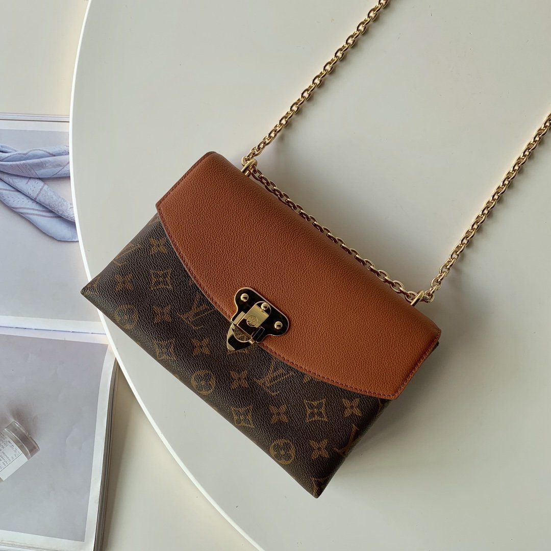l0*is V*t0n saint placide chain bag-24.5*6.5*16.5cm