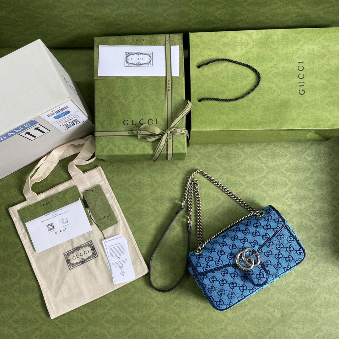 G*u*i marmont bag-26*15*7cm