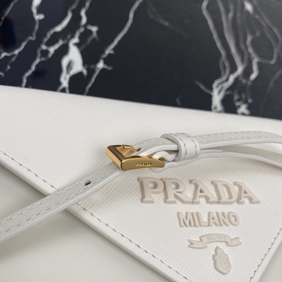 Pra*a 1bp020 saffiano chain bag-20*12*4cm