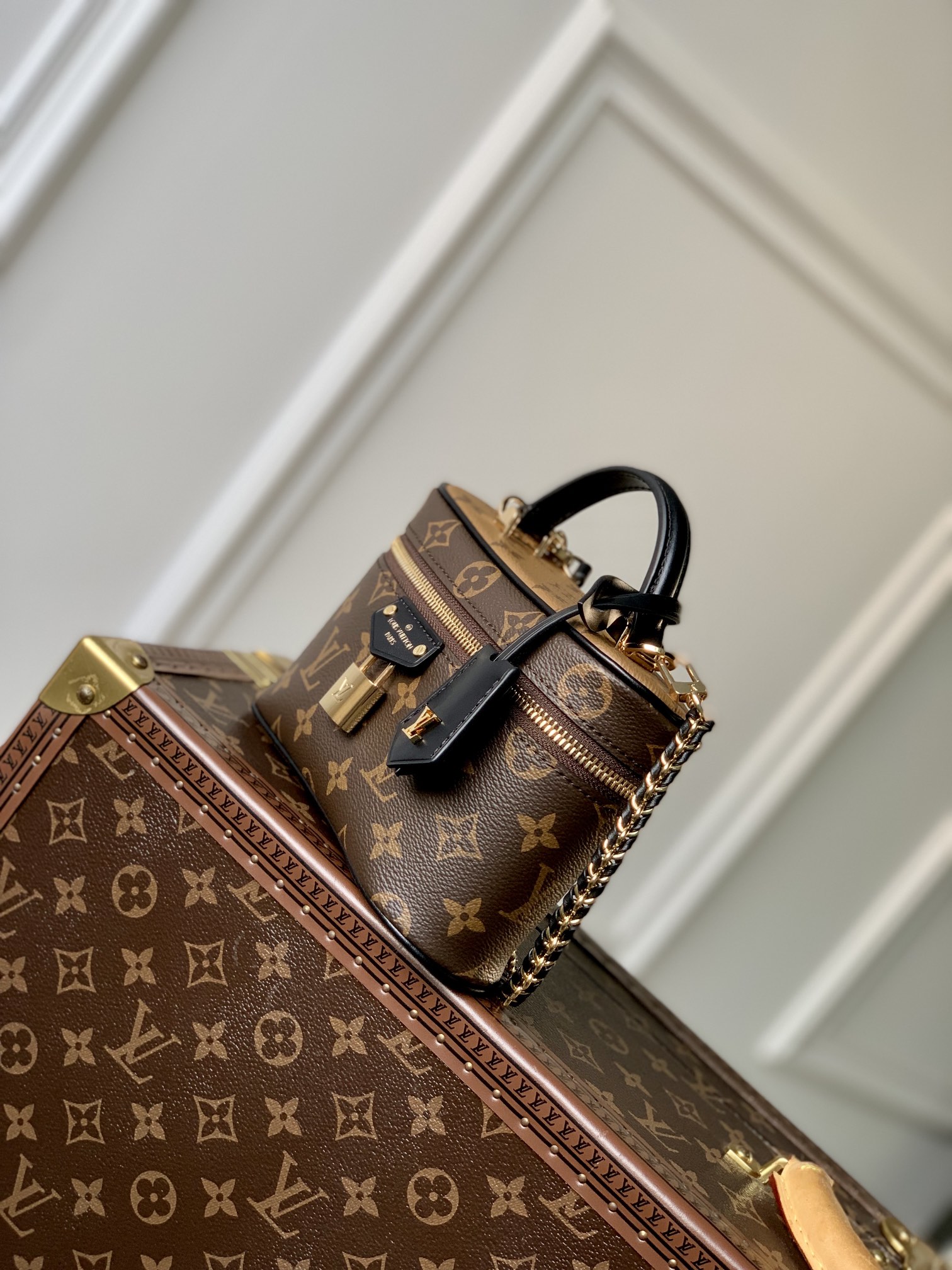 Louis Vuitton Vanity Chain Pouch-19.0 x 11.5 x 6.5CM