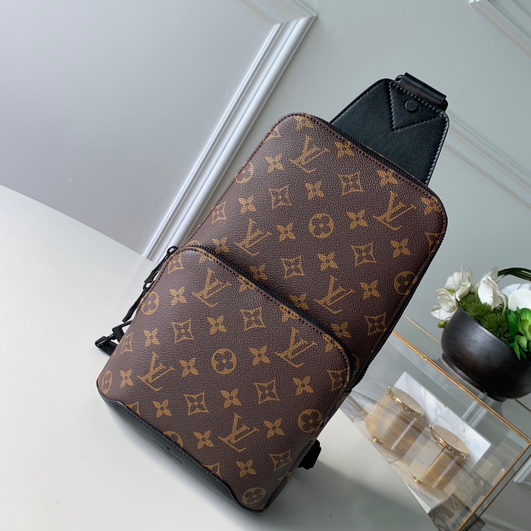 l0*is V*t0n damier graphite avenue bag-20 *31 x*10cm