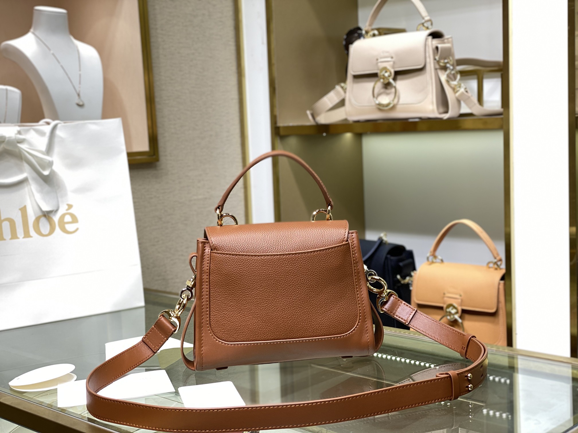 Chloe Tess Bag-21*8*17CM