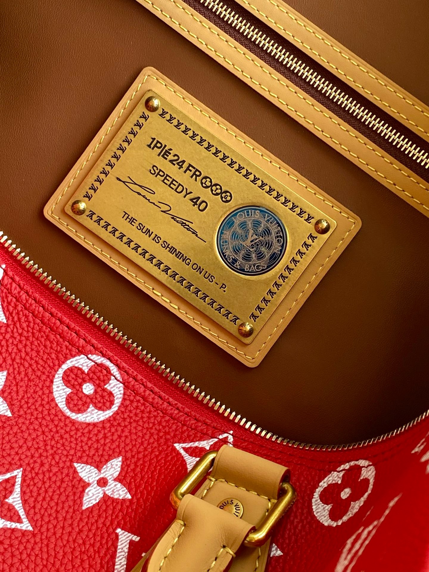 Louis Vuitton Speedy P9 Bandoulière 40 Monogram Leather -40 x 26 x 23CM
