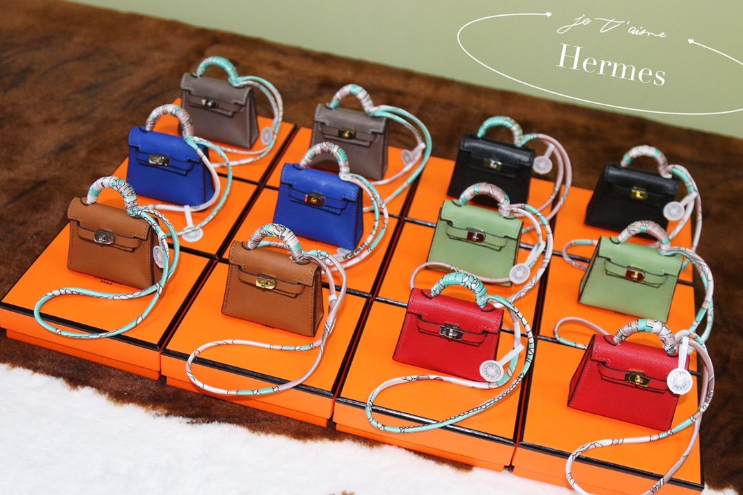 H**mes kelly twilly bag charm