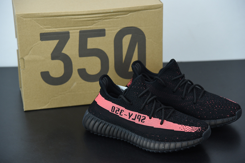 ADIDAS YEEZY BOOST 350 V2 CORE BLACK RED BY9612