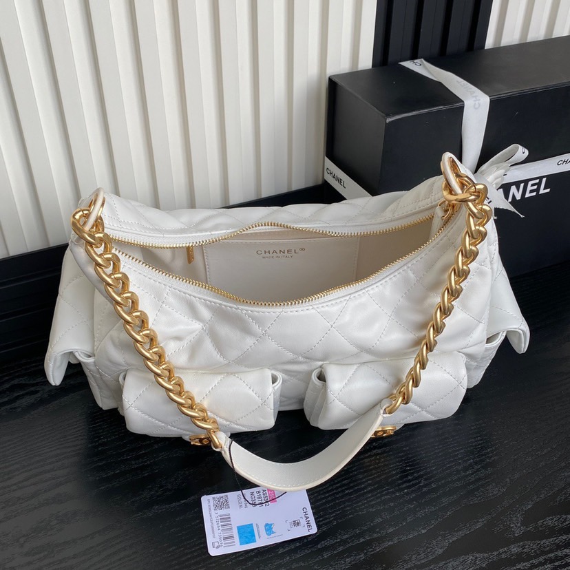 Ch@nel 2025SS Hobo Bag-33*15*30CM