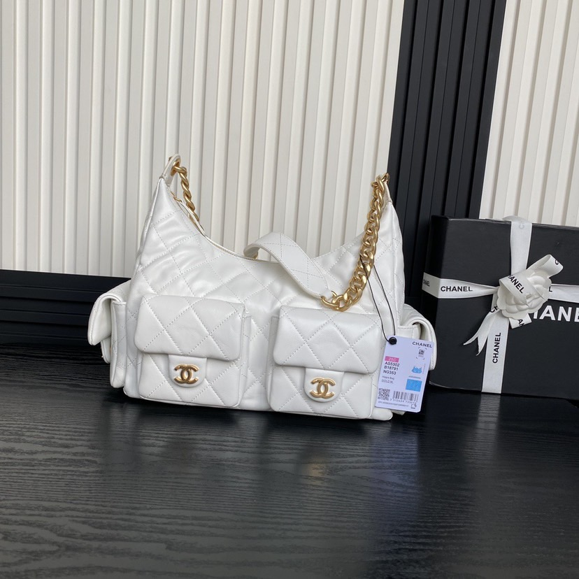Ch@nel 2025SS Hobo Bag-33*15*30CM