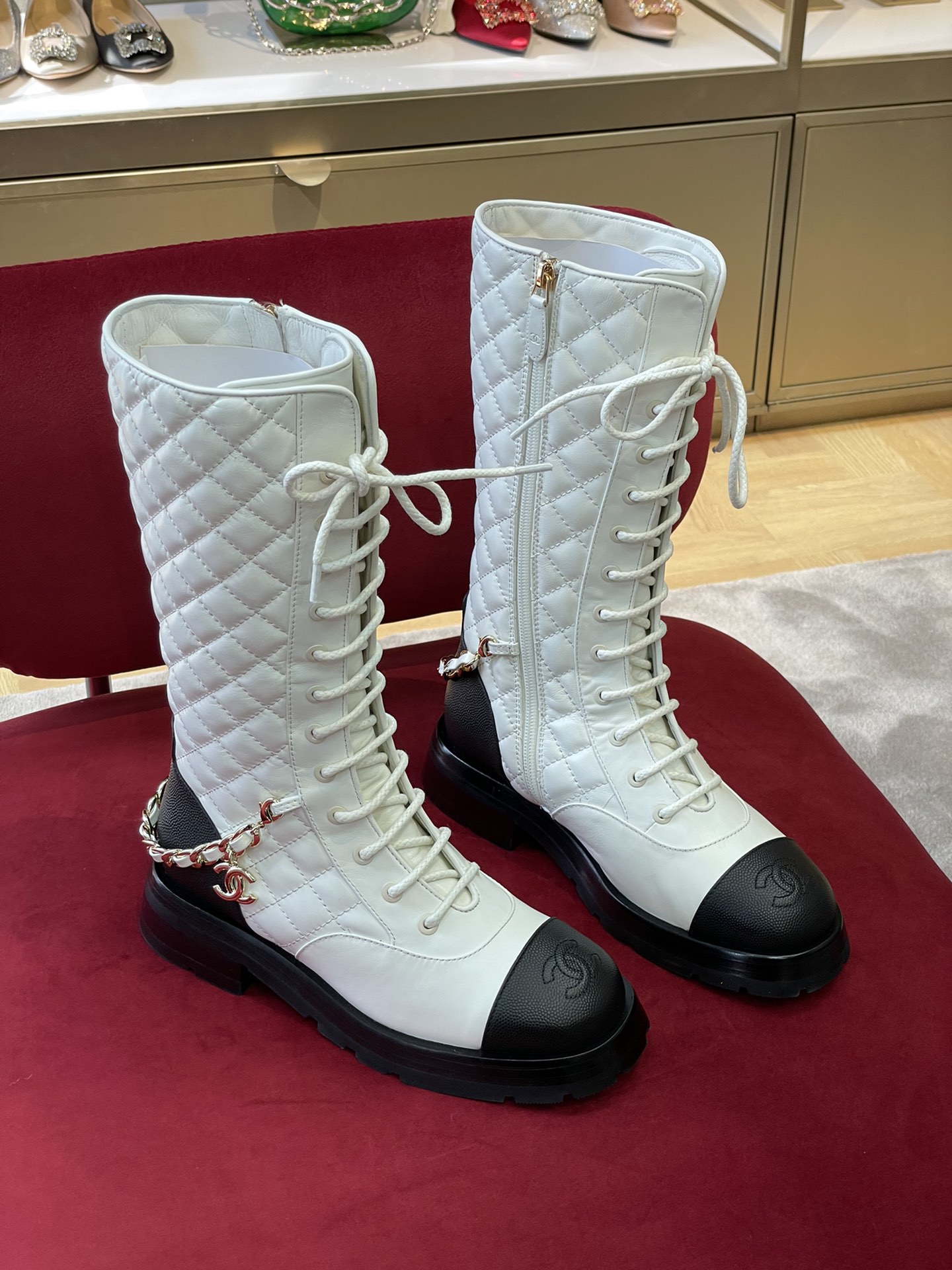 Ch@nel Boots 2022SS