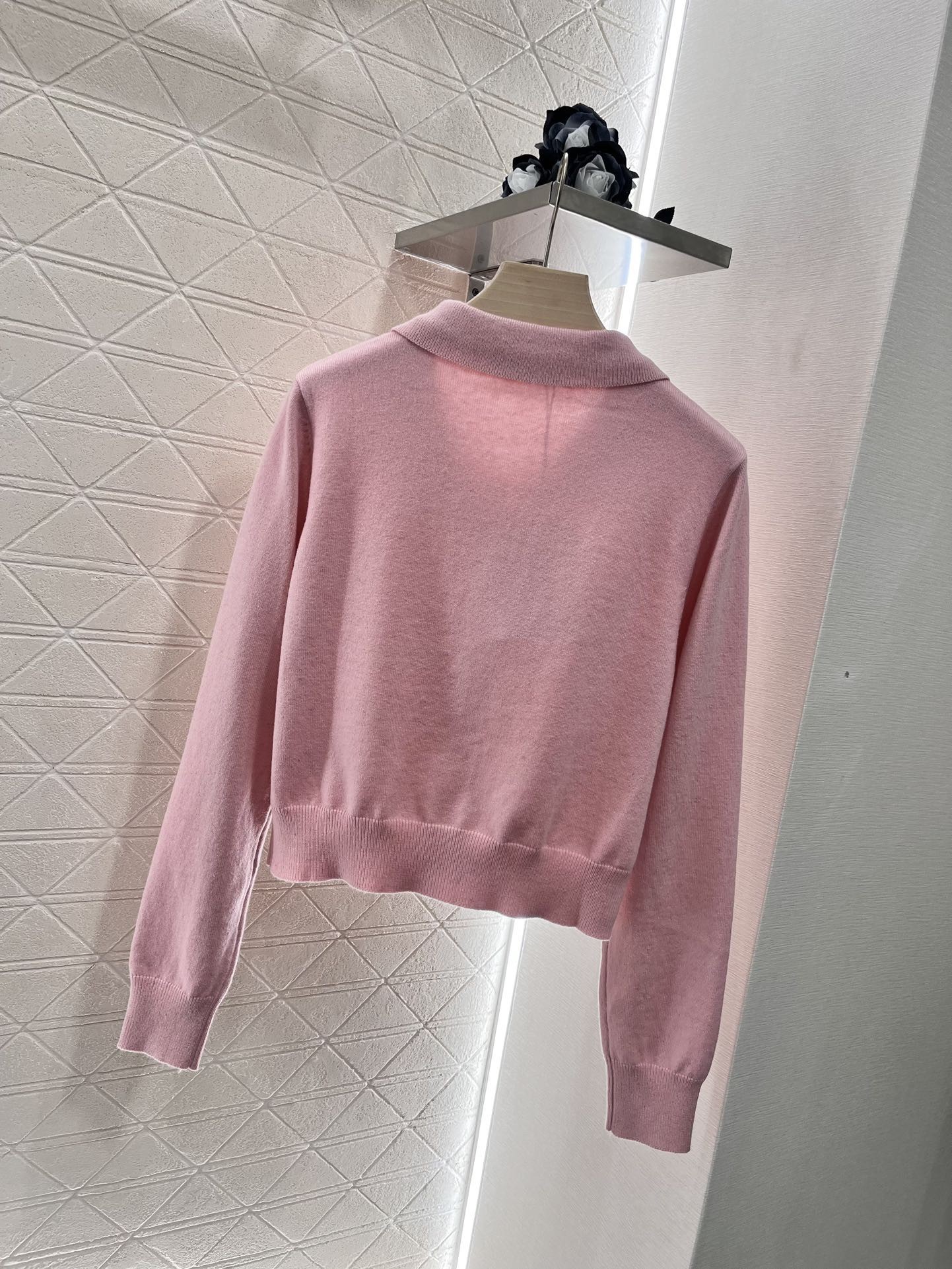 Alexander Wang stacked-logo Cardigan