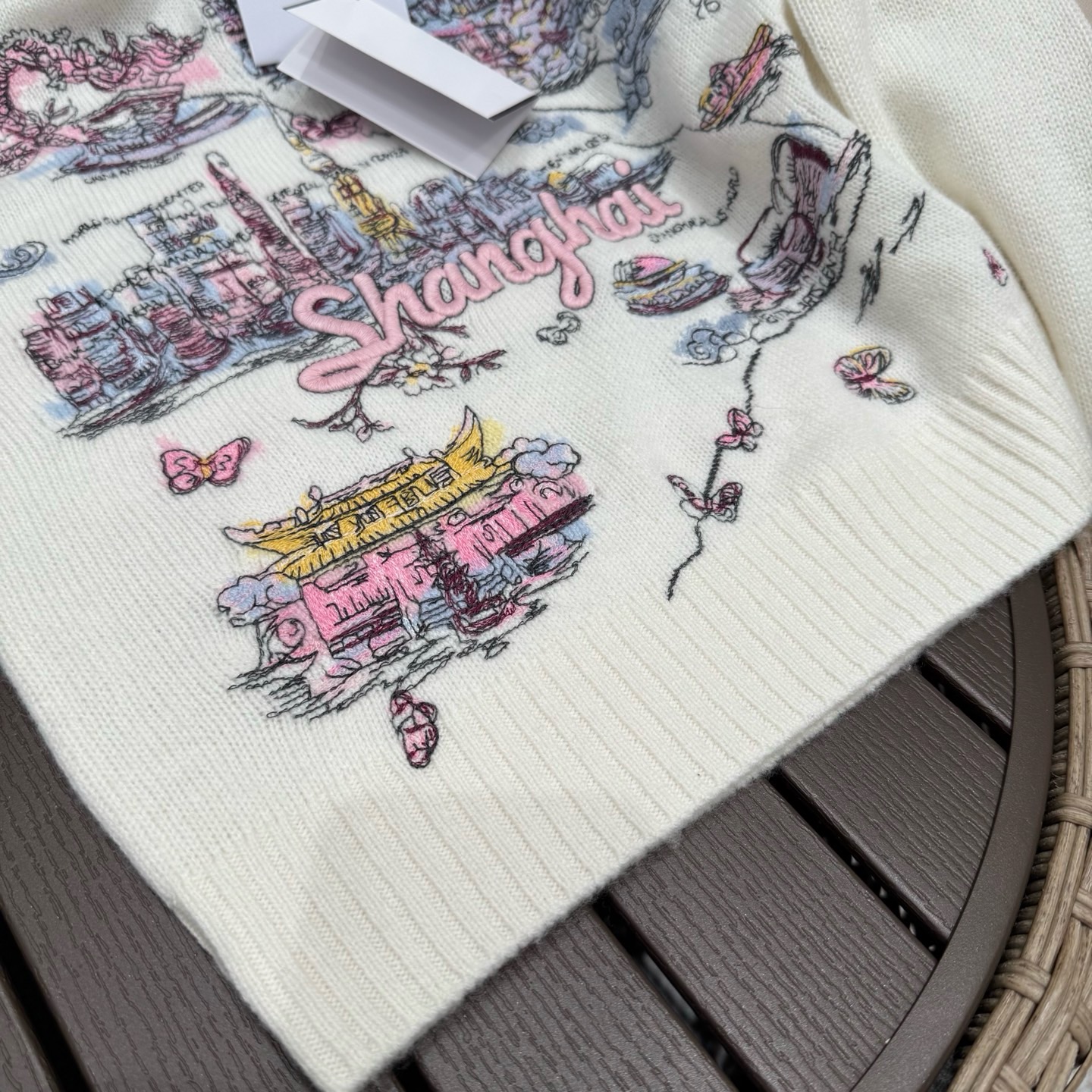 Dior Souvenir Embroidered Sweater