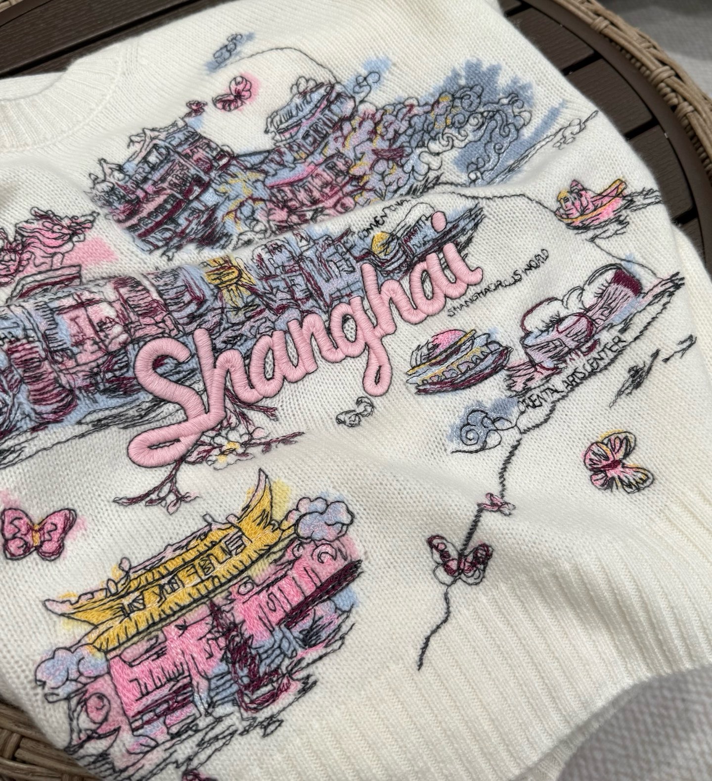 Dior Souvenir Embroidered Sweater