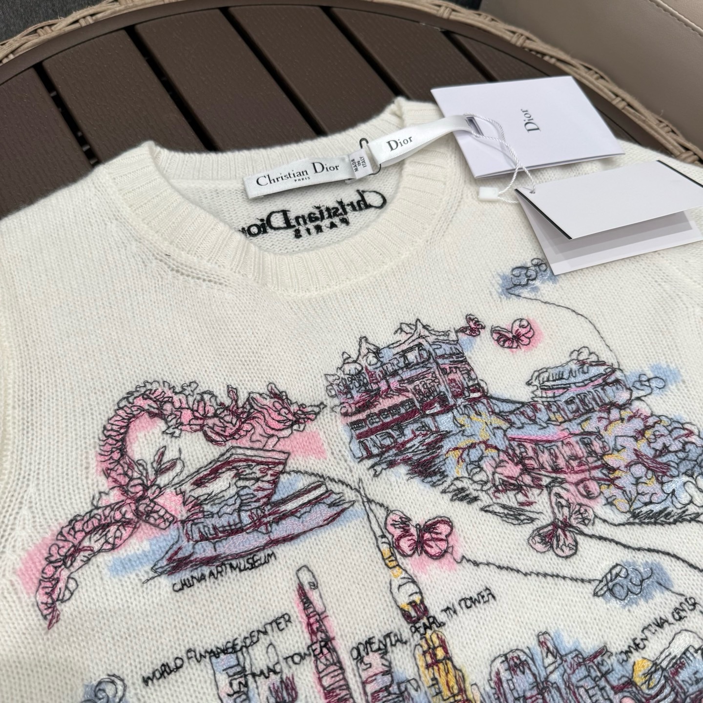 Dior Souvenir Embroidered Sweater