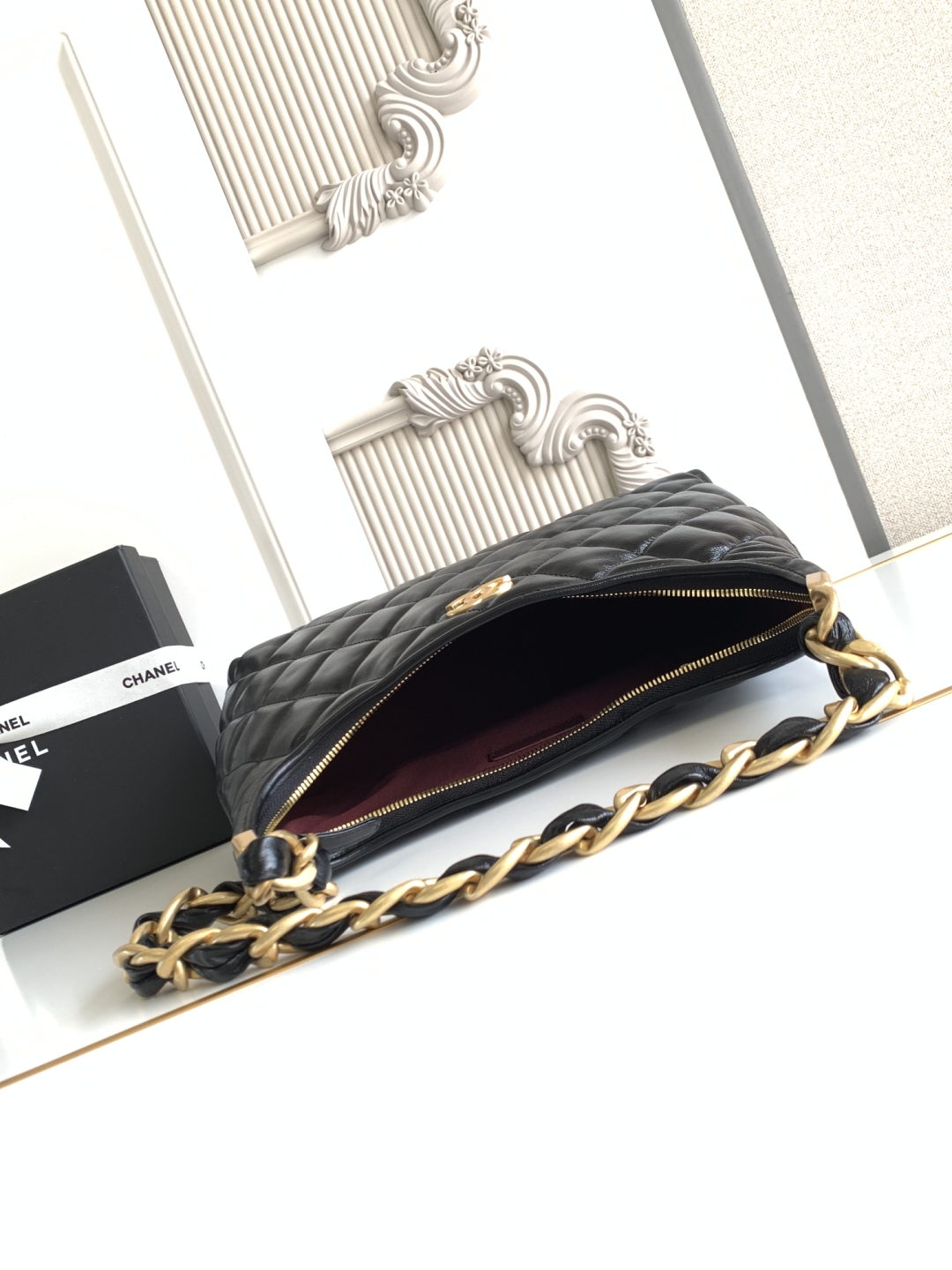 Ch@nel 2025SS Hobo Bag-32x30x12CM