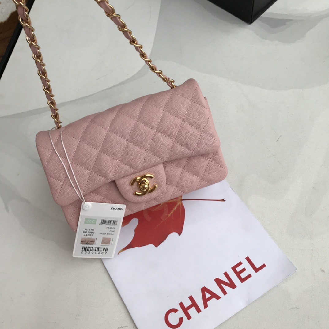Ch@nel Flap Bag-20CM