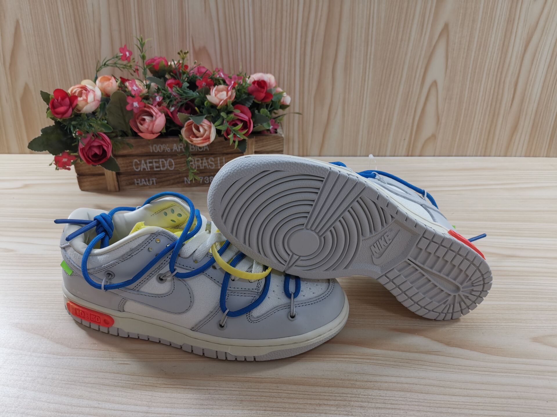 NIKE DUNK LOW OFF-WHITE LOT 10 DM1602-112
