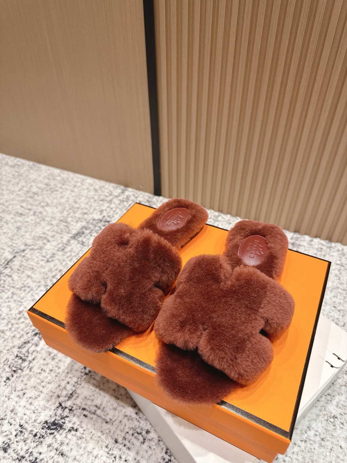 Hermes Slippers