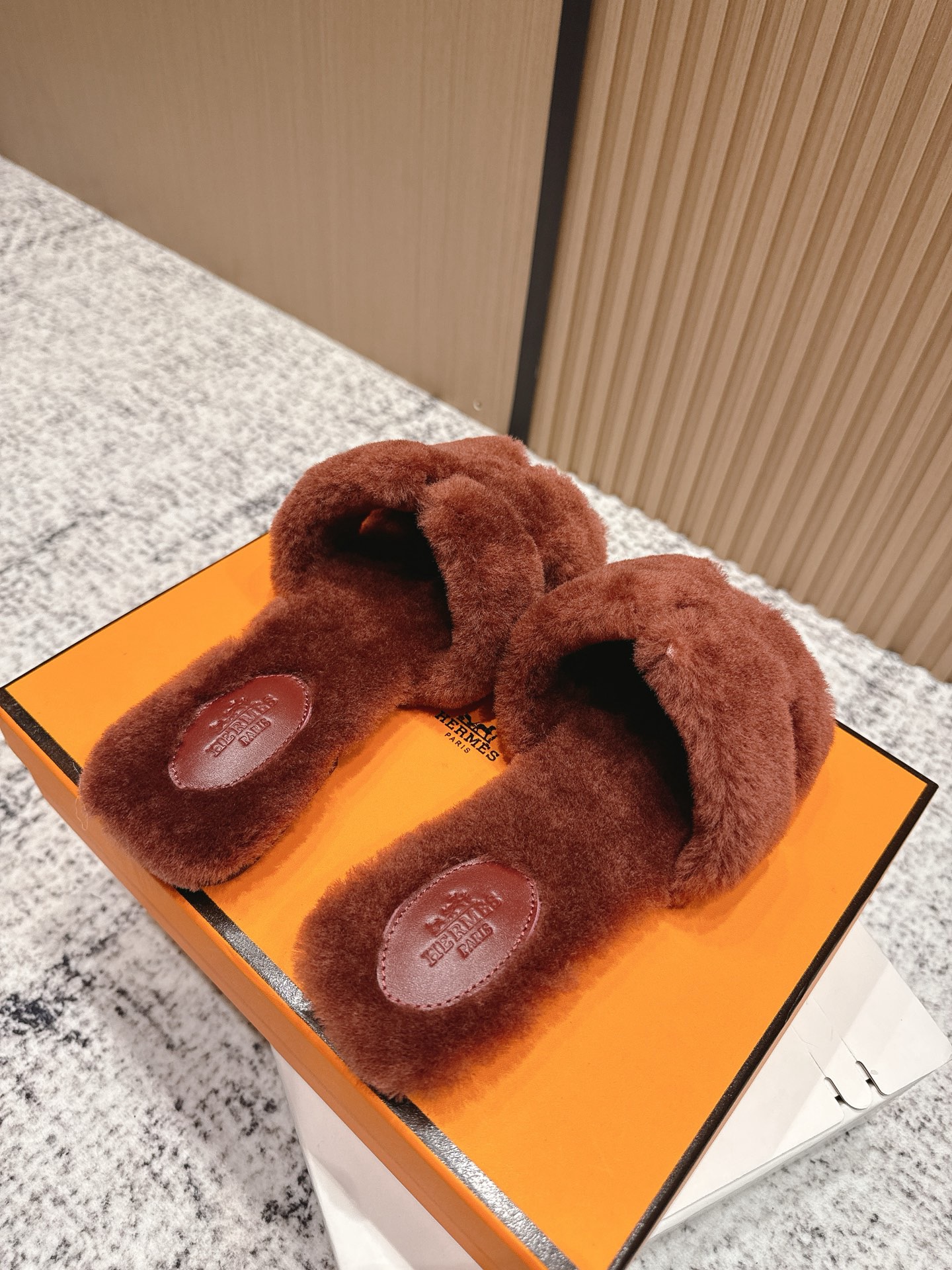 Hermes Slippers