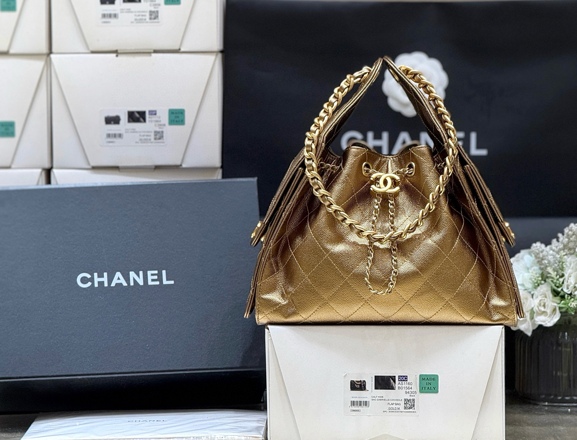 Ch@nel Bag--30*26*14CM