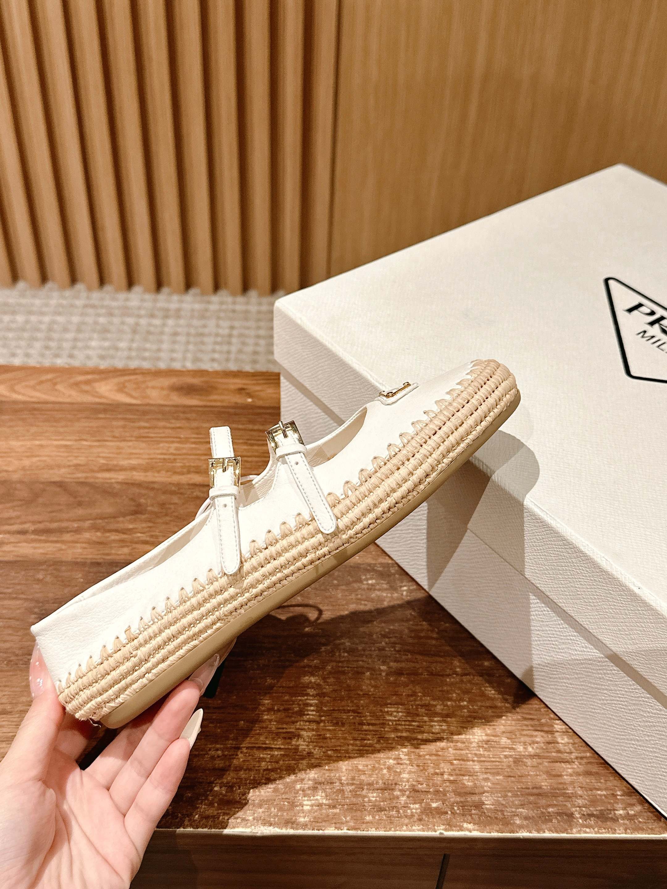 Prada Espadrille Mary Jane (Women)