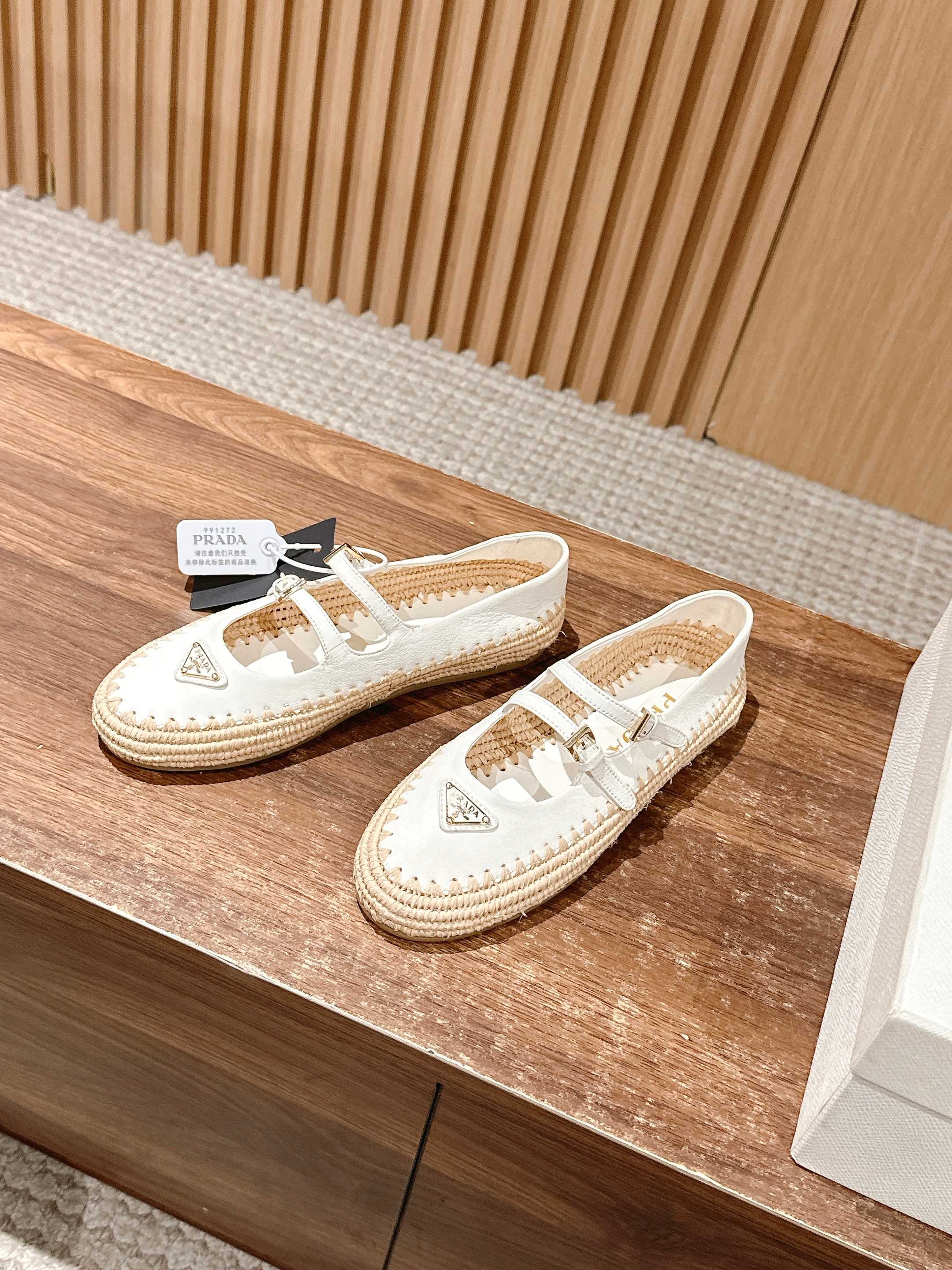 Prada Espadrille Mary Jane (Women)