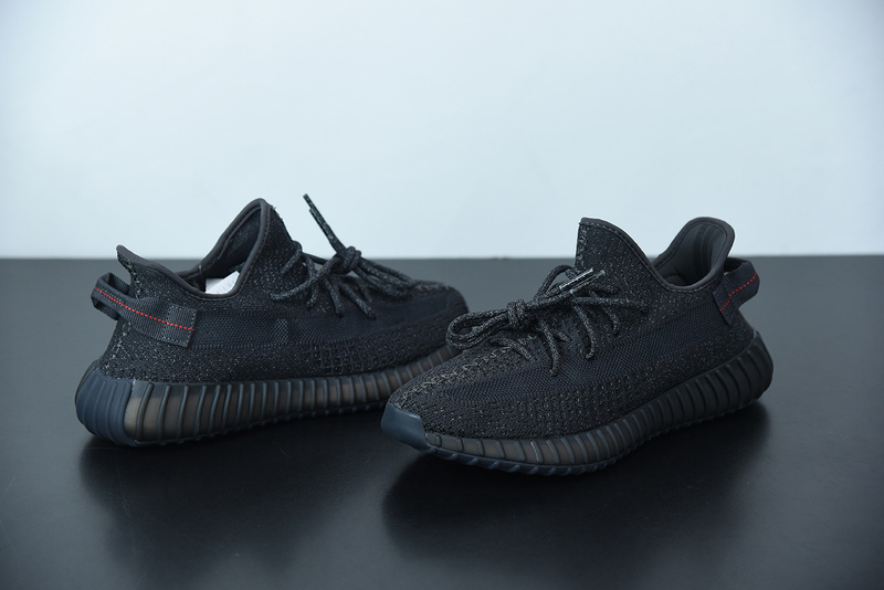 ADIDAS YEEZY BOOST 350 V2 "STATIC 3M" BLACK FU9007