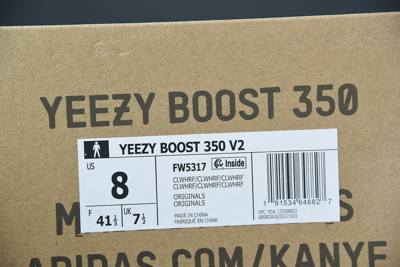 ADIDAS YEEZY BOOST 350 V2 CLOUD WHITE REFLECTIVE FW5317