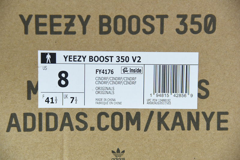 ADIDAS YEEZY BOOST 350 V2 CINDER REFLECTIVE FY4176