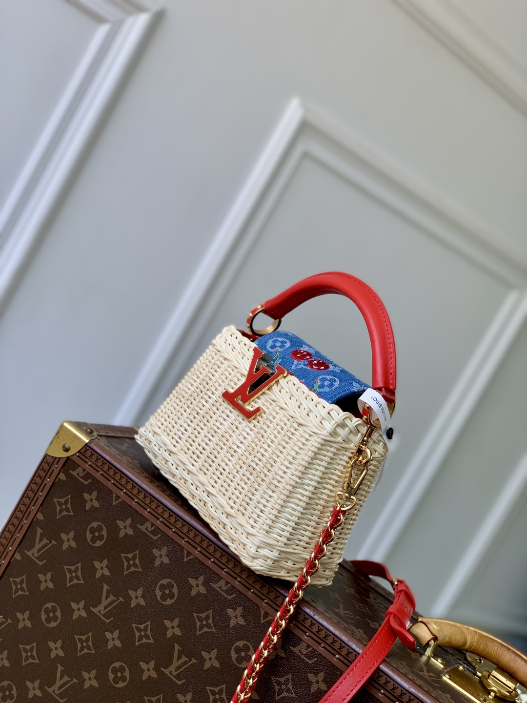Louis Vuitton Mini Capucines Handlebag-21*14*8CM