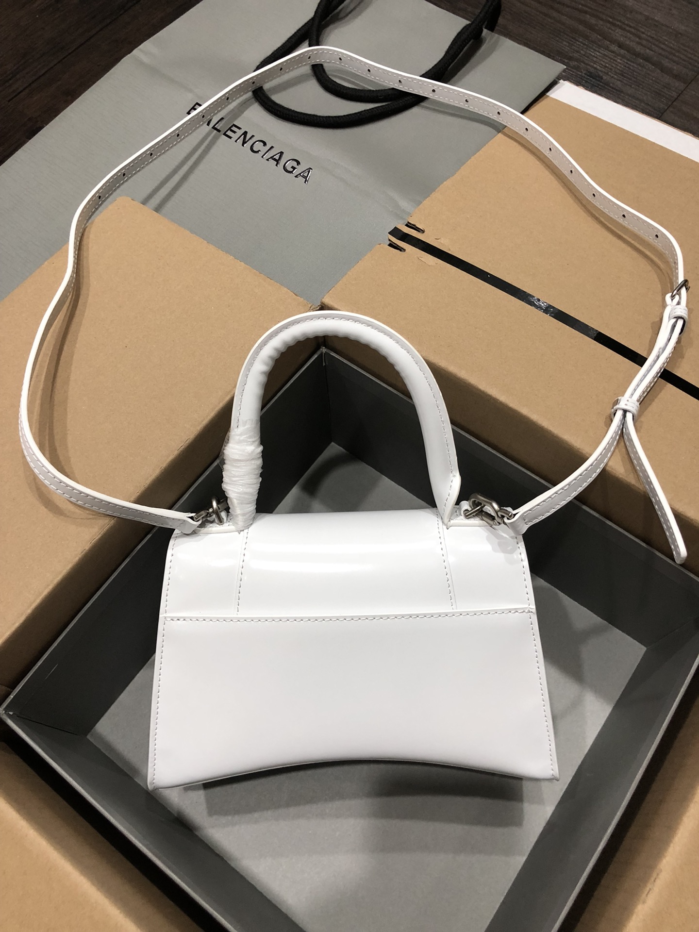 Ba*len*cia*ga hourglass bag-23x10x24cm