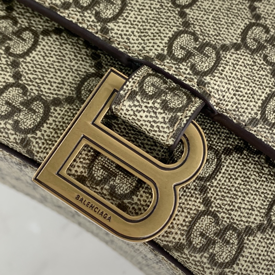 G*u*i&ba*len*cia*ga hourglass bag-22.5*14.5*10cm
