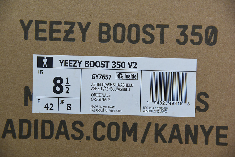 ADIDAS YEEZY BOOST 350 V2 ASH BLUE GY7657