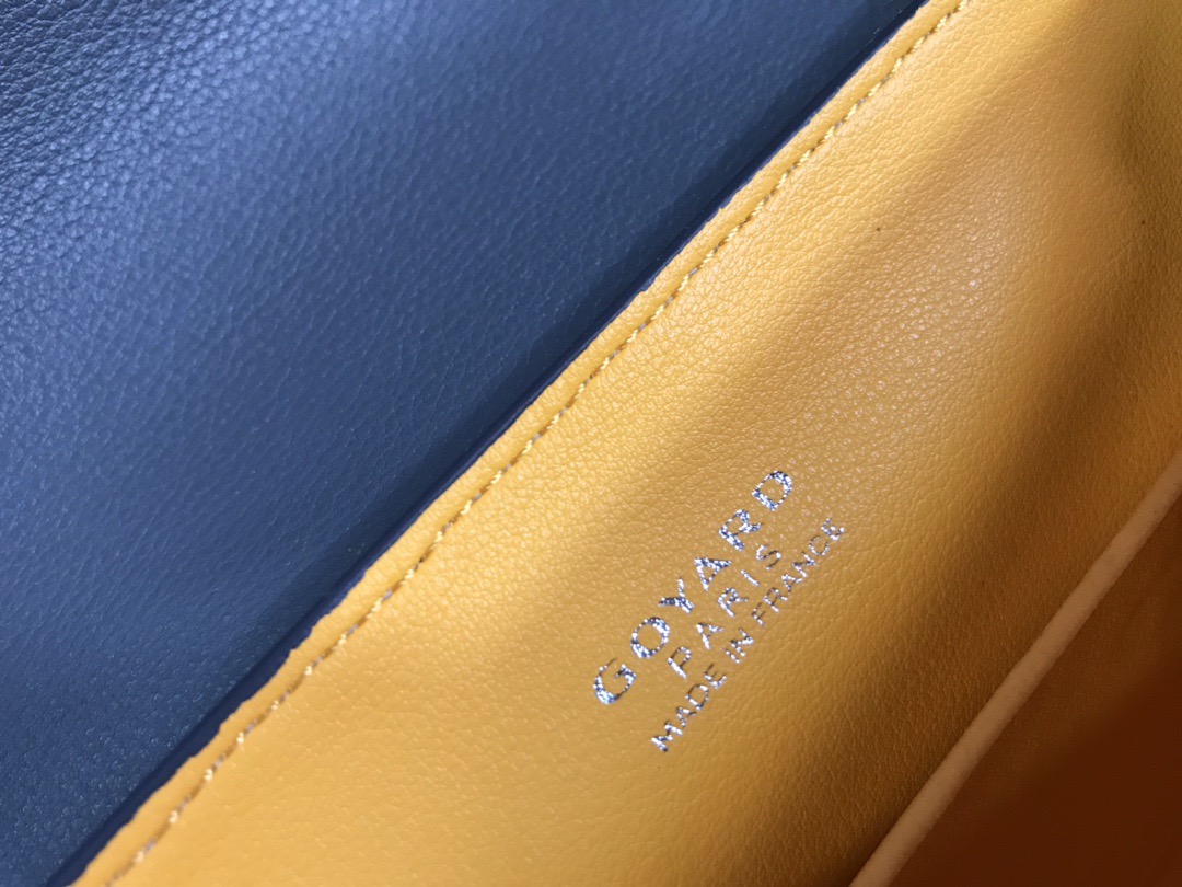 Goyard Coated Canvas and Leather Saigon Top Handle Bag-21CM