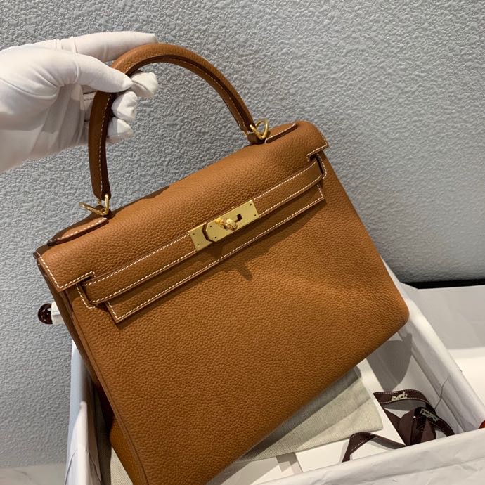 H**mes 28 kelly togo leather-28cm