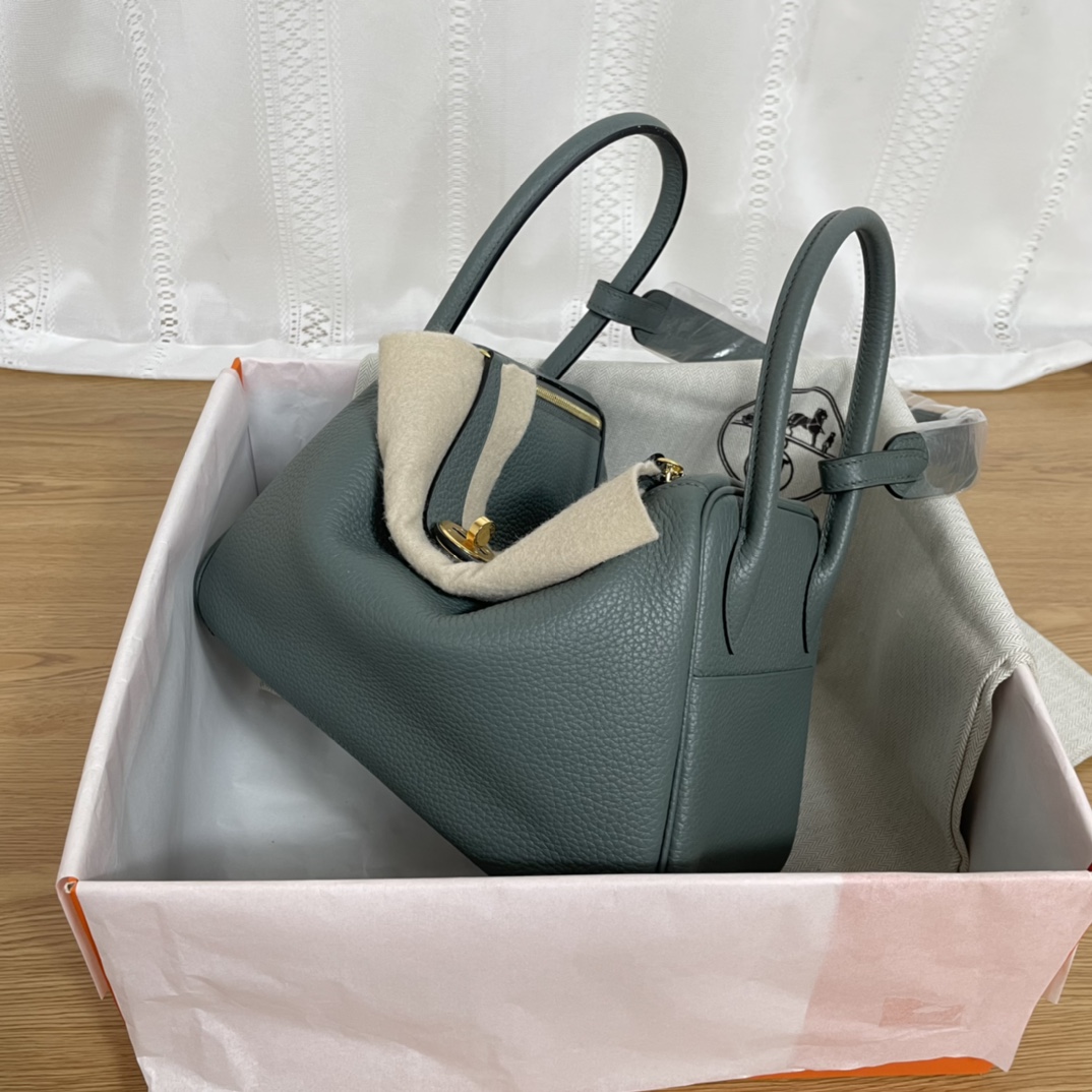 H**mes lindy-tc leather-26&30cm