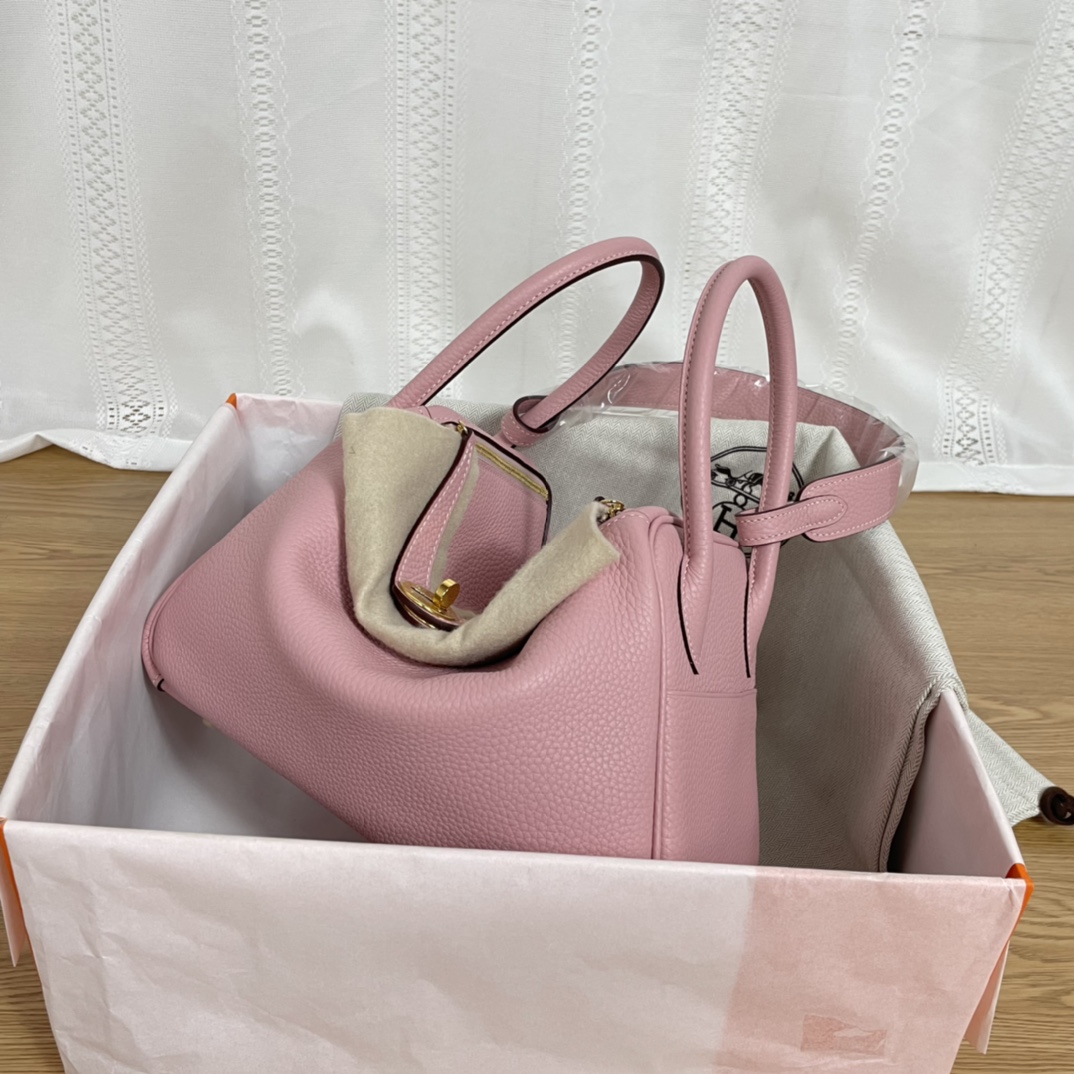 H**mes lindy-tc leather-26&30cm