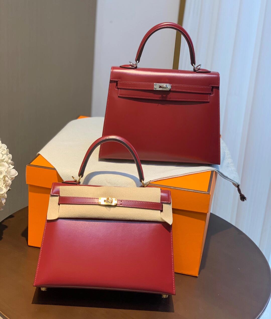 Hermes Kelly 25CM-Box Leather