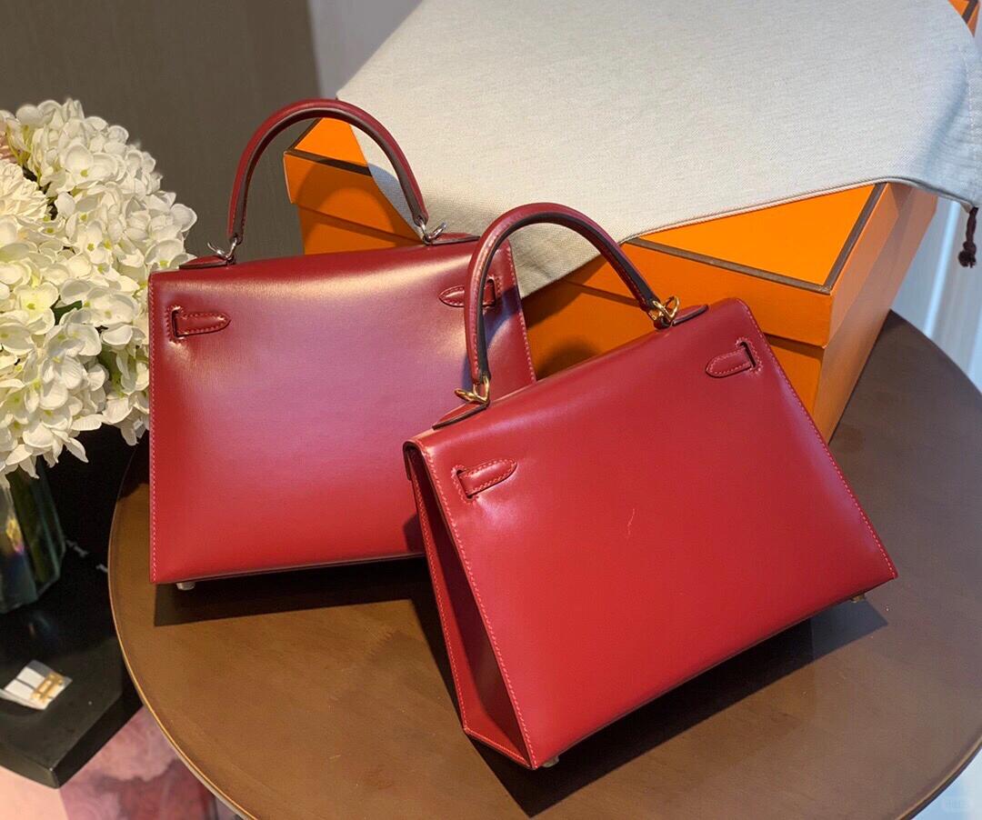 Hermes Kelly 25CM-Box Leather