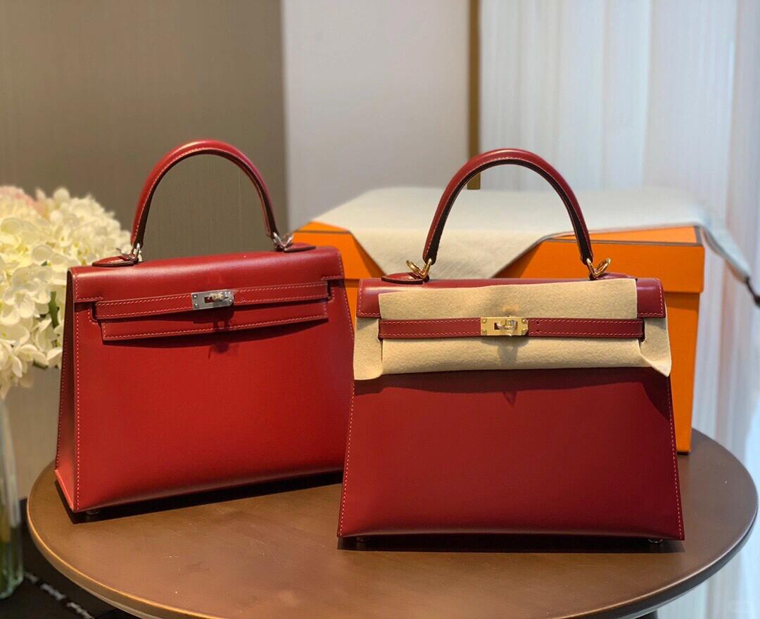 Hermes Kelly 25CM-Box Leather